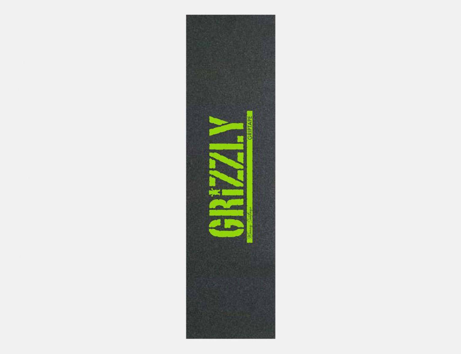 Grizzly Santiago Repeat Griptape - Green - Blowout Skateshop