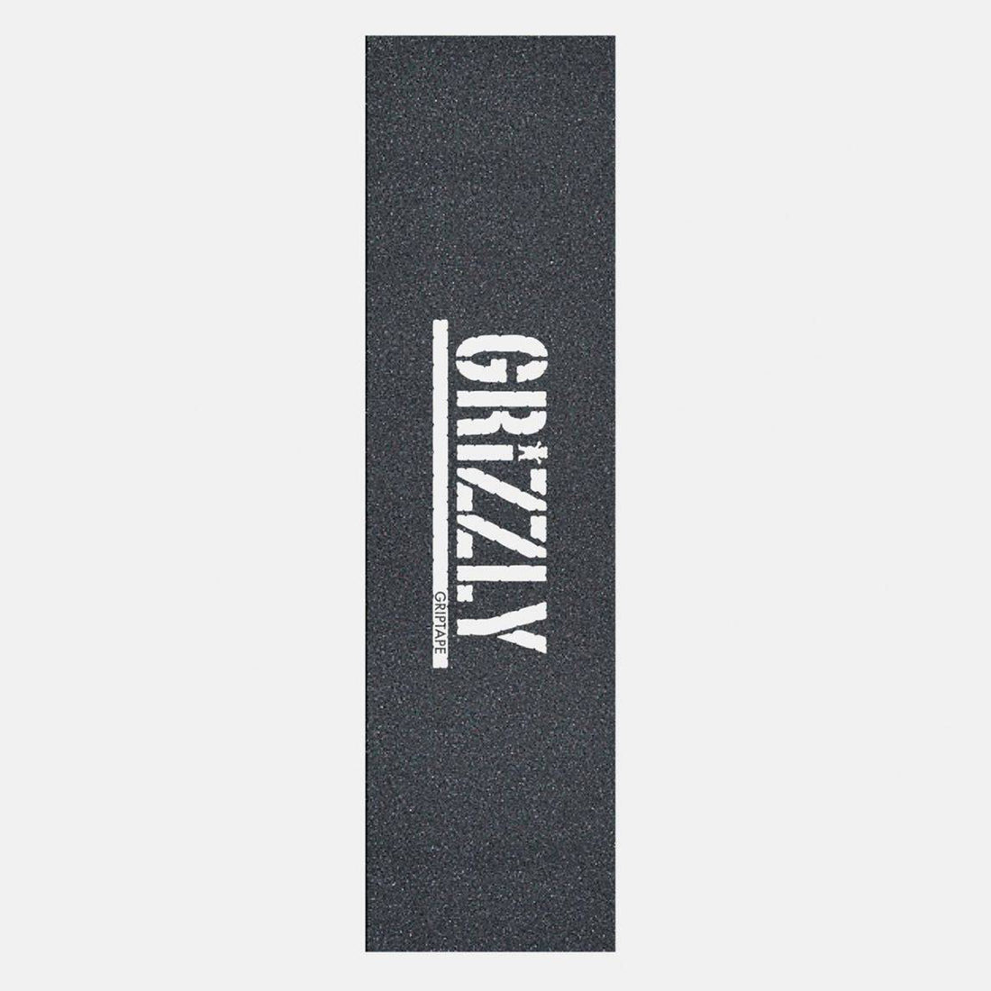 Grizzly Stamp Print Griptape - White Schwarz Bild 1