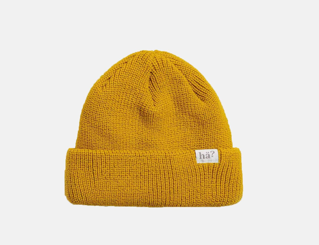 H?„? Navigator Beanie - Mustard - Blowout Skateshop