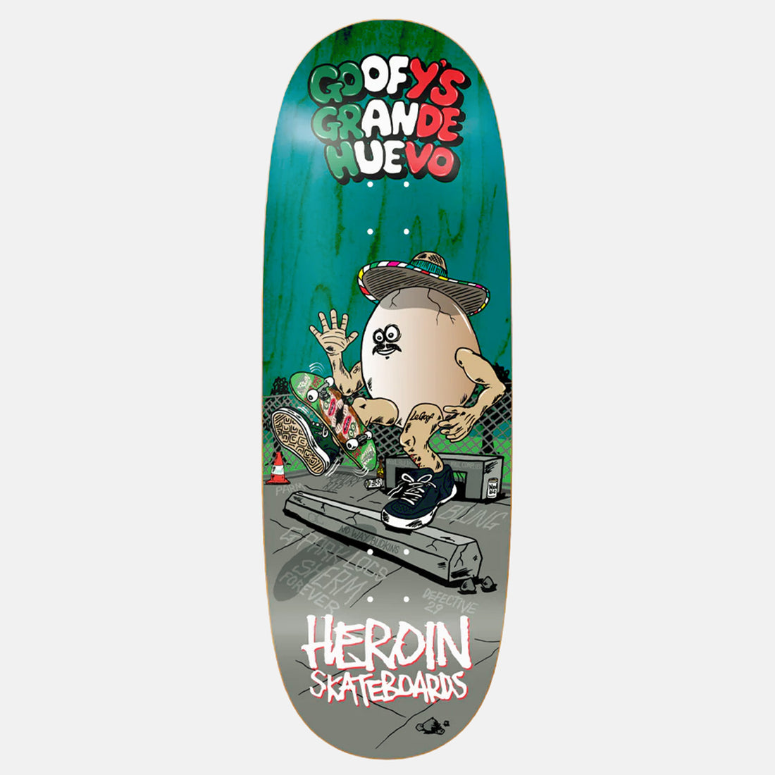 Heroin Le Goofs Grande Huevo 10.75 Deck 0 Bild 1