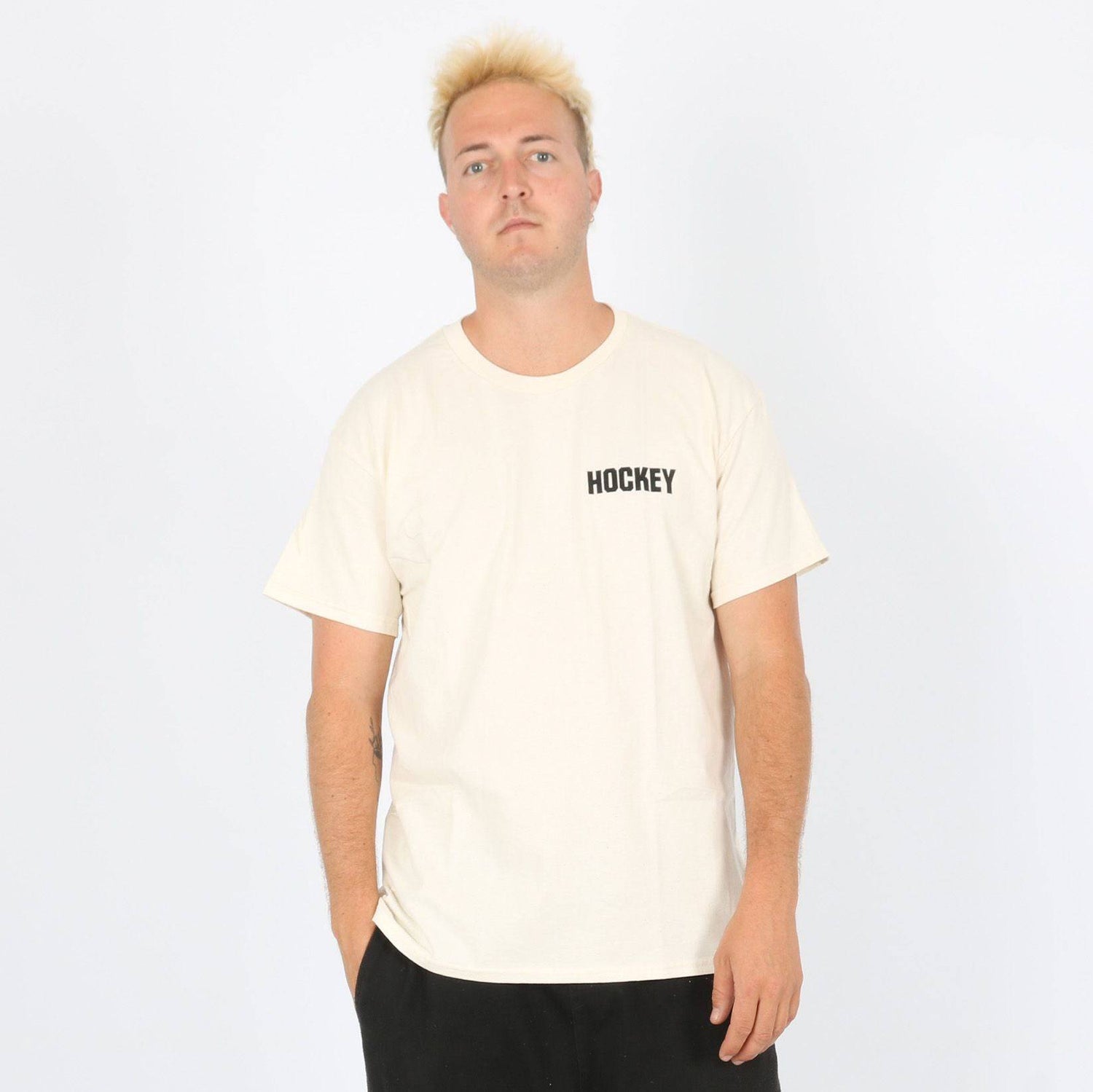 Hockey Skateboards Tier One T-Shirt - Natural Bild 2