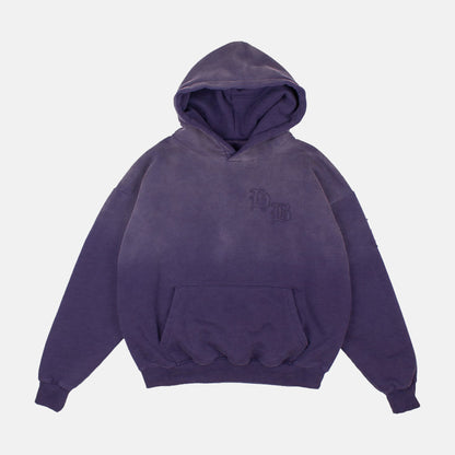 Homeboy Gothic Hoodie - Lilac Washed – Herstelleransicht 2