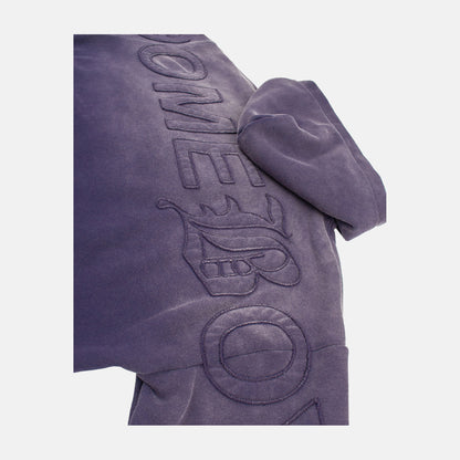 Homeboy Gothic Hoodie - Lilac Washed – Herstelleransicht 3