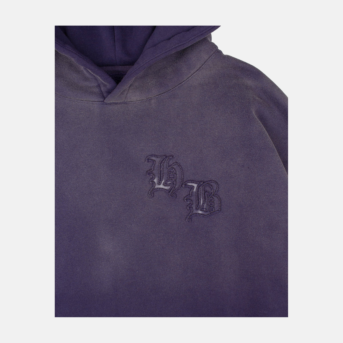 Homeboy Gothic Hoodie - Lilac Washed – Herstelleransicht 4