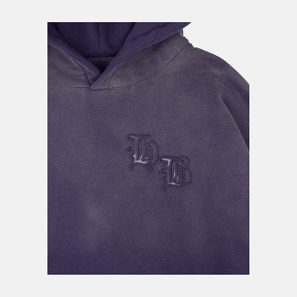Homeboy Gothic Hoodie - Lilac Washed – Herstelleransicht 4