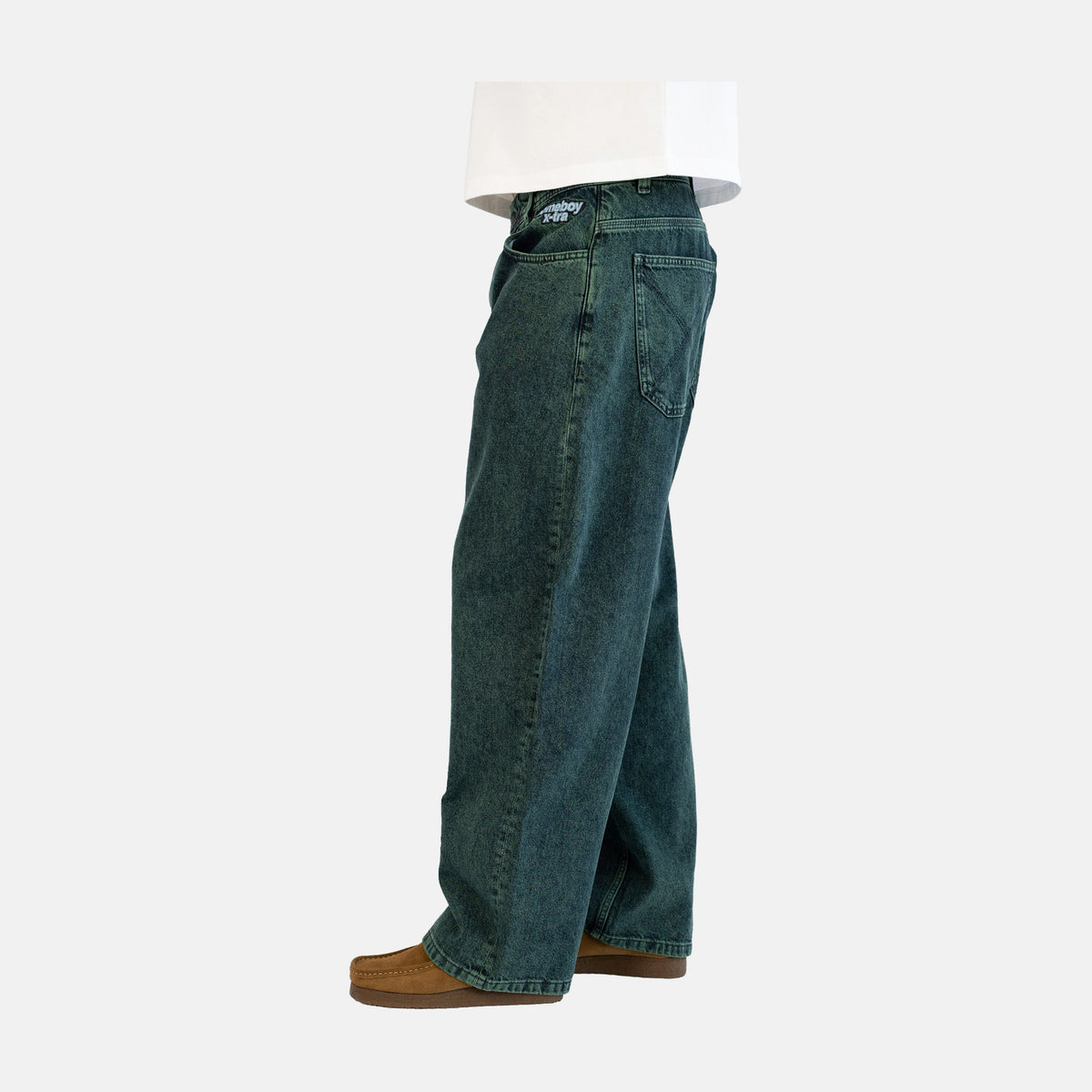 Homeboy X-tra Monster Dye Denim Beast Green – Herstelleransicht 7