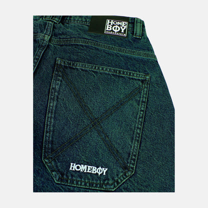 Homeboy X-tra Monster Dye Denim Beast Green – Herstelleransicht 8