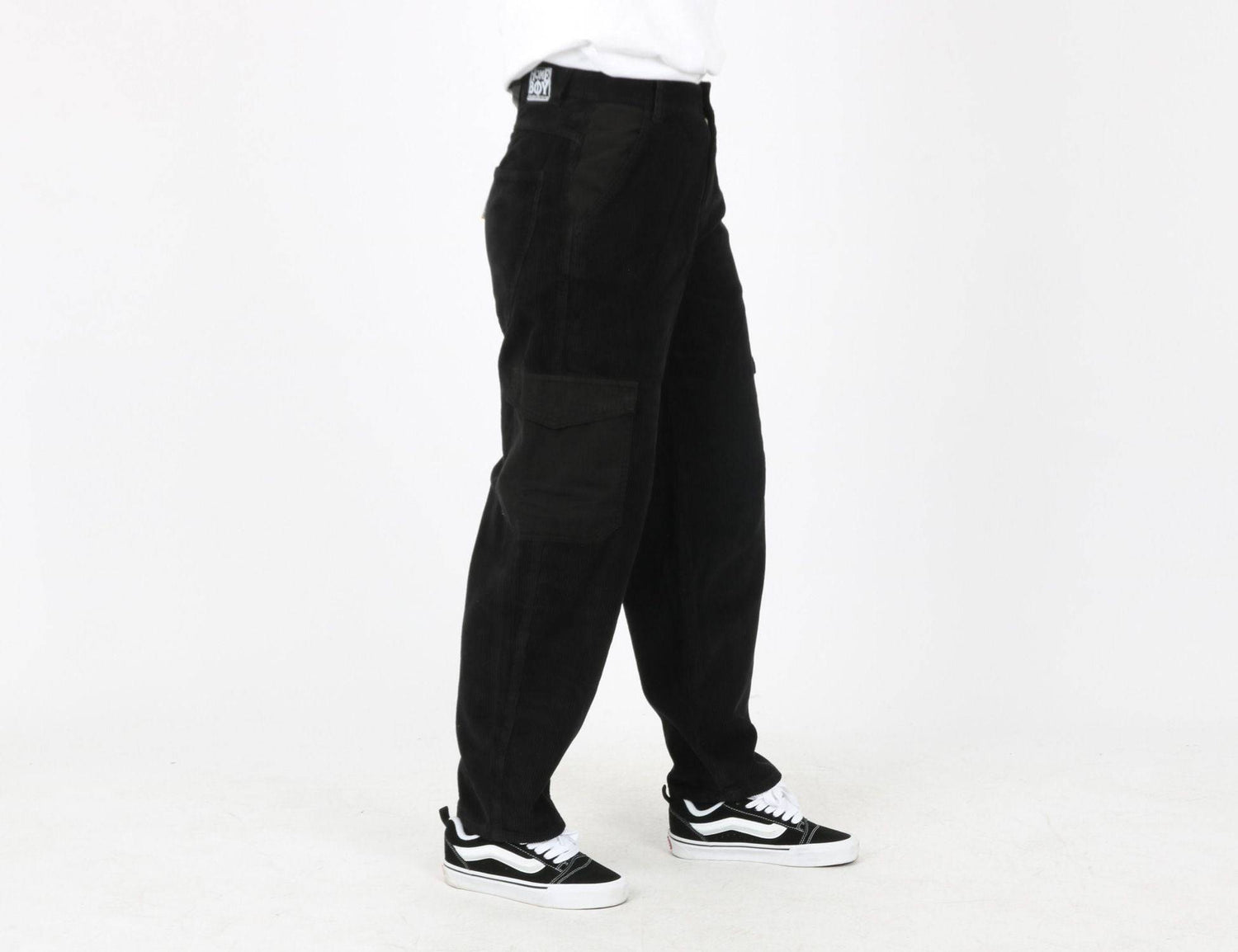 Homeboy X-tra Alien Cargo Cord Pant - Black - Blowout Skateshop