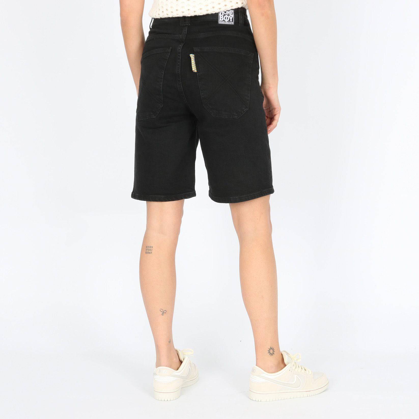 Homeboy x-tra Baggy Shorts - Washed Black - Blowout Skateshop