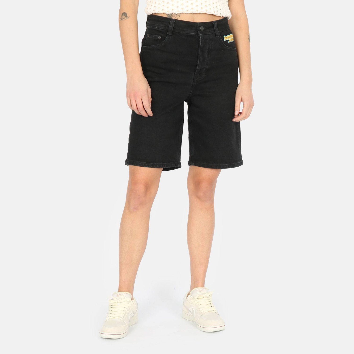 Homeboy x-tra Baggy Shorts - Washed Black - Blowout Skateshop