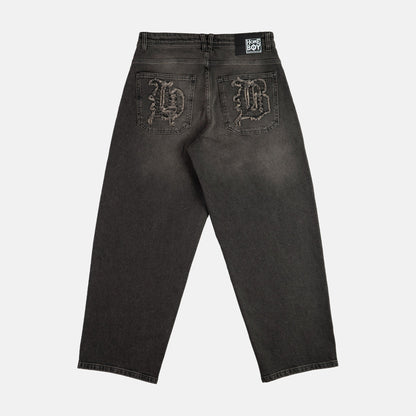 Homeboy X-tra Monster Gothic II Denim Pant - Dirty Black – Herstelleransicht 1