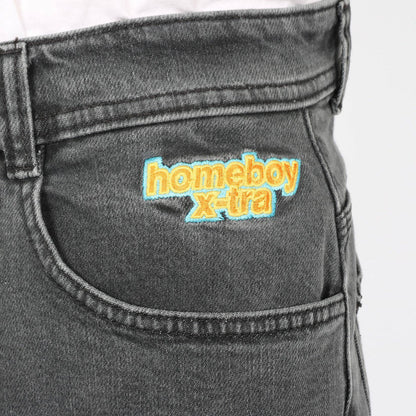 Homeboy x-tra Monster Shorts - Washed Grey - Blowout Skateshop