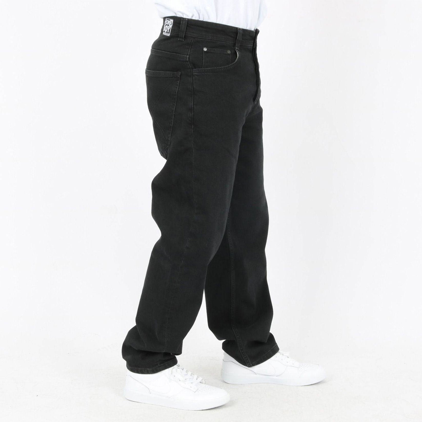 Homeboy X-tra Baggy Denim - Washed Black BlackDenim Bild 2
