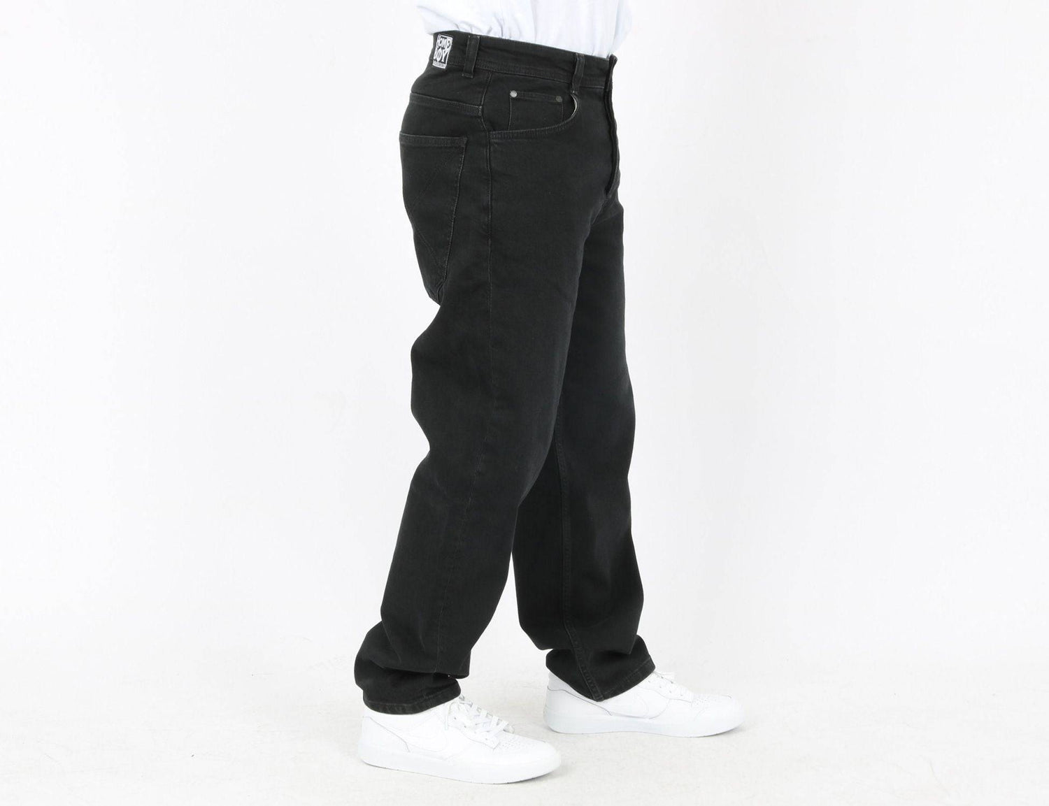 Homeboy X-tra Baggy Denim - Washed Black BlackDenim Bild 2