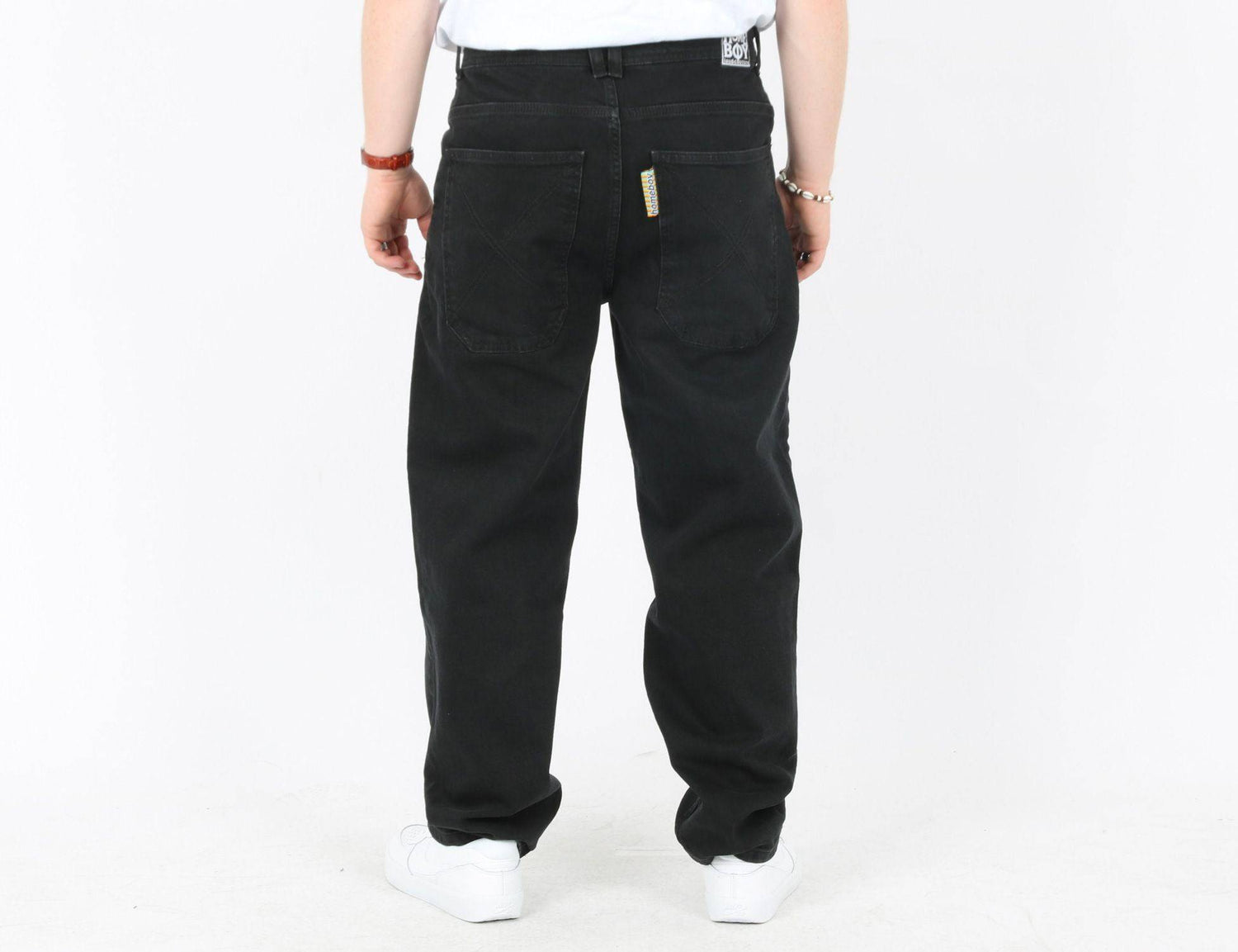 Homeboy X-tra Baggy Denim - Washed Black BlackDenim Bild 3