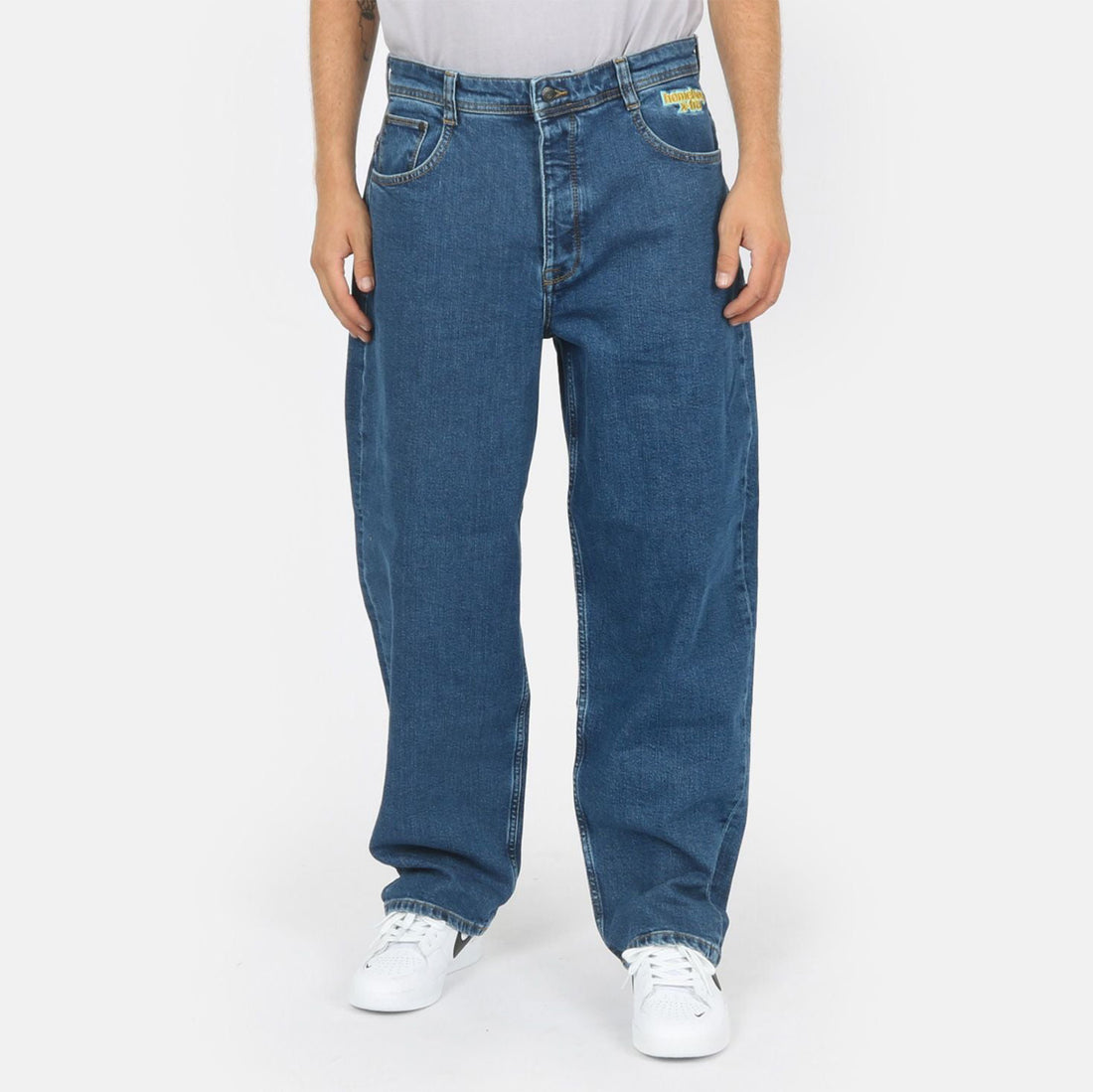 Homeboy X-tra Monster Denim - Washed Blue Bild 1