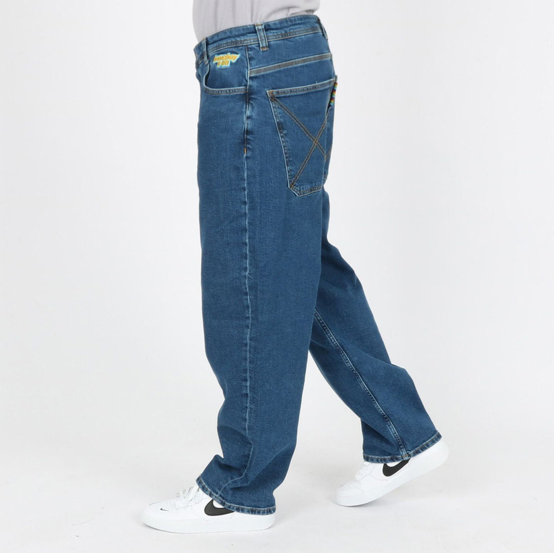 Homeboy X-tra Monster Denim - Washed Blue Bild 2
