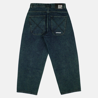 Homeboy X-tra Monster Dye Denim Pant - Beast Green Grün Bild 1