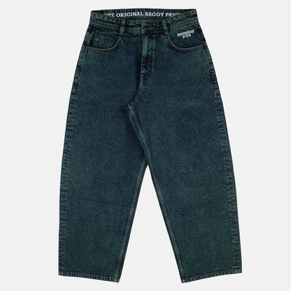 Homeboy X-tra Monster Dye Denim Pant - Beast Green Grün Bild 2