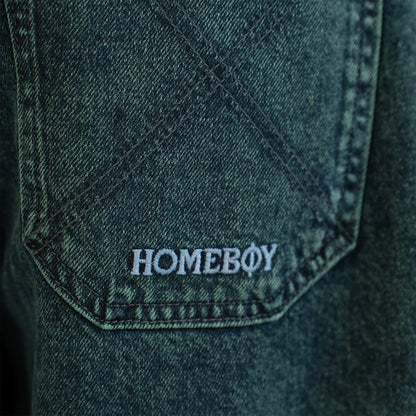Homeboy X-tra Monster Dye Denim Pant - Beast Green Grün Bild 3
