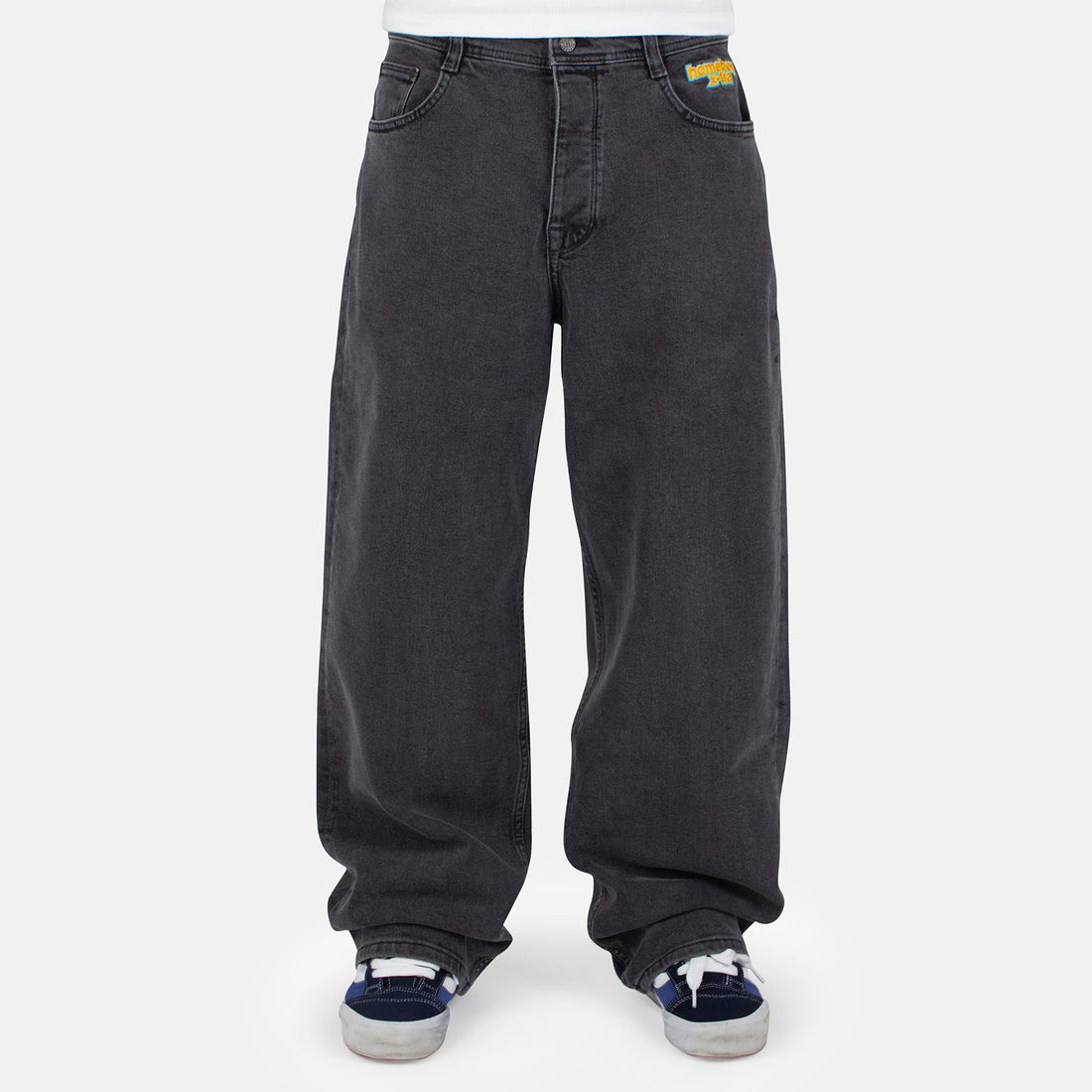 Homeboy x-tra Monster Gothic Pant - Washed Grey Grau Bild 2