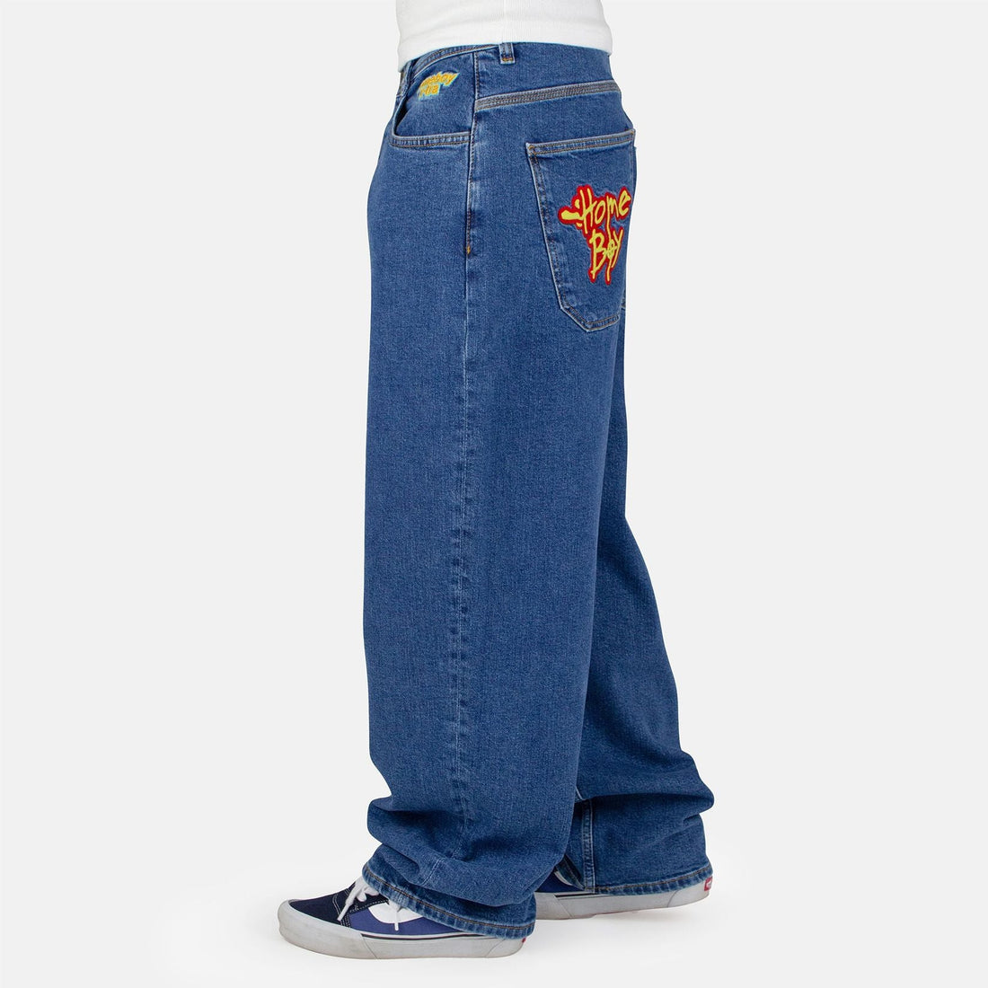 Homeboy X-Tra Monster Pencil Pant - Washed Blue Bild 2