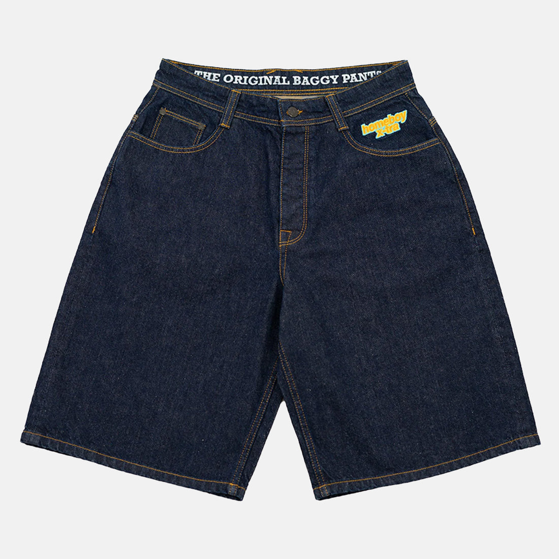 Homeboy x-tra Monster Short - Indigo Blau Bild 1