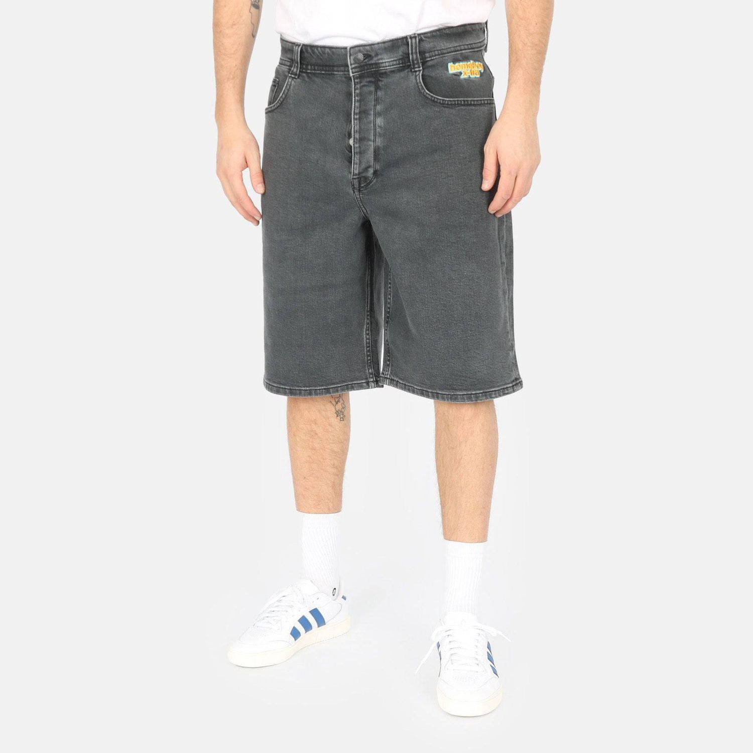 Homeboy x-tra Monster Shorts - Washed Grey Bild 1