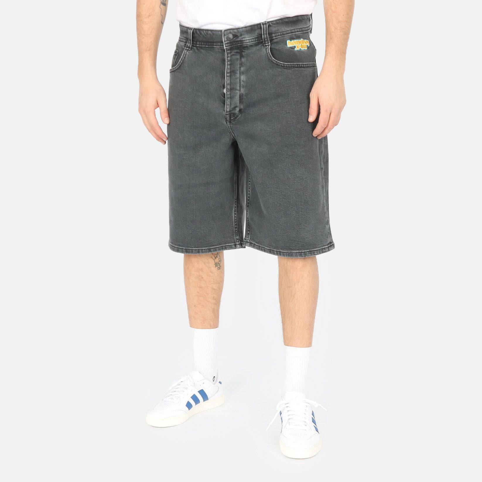 Homeboy x-tra Monster Shorts - Washed Grey Bild 1