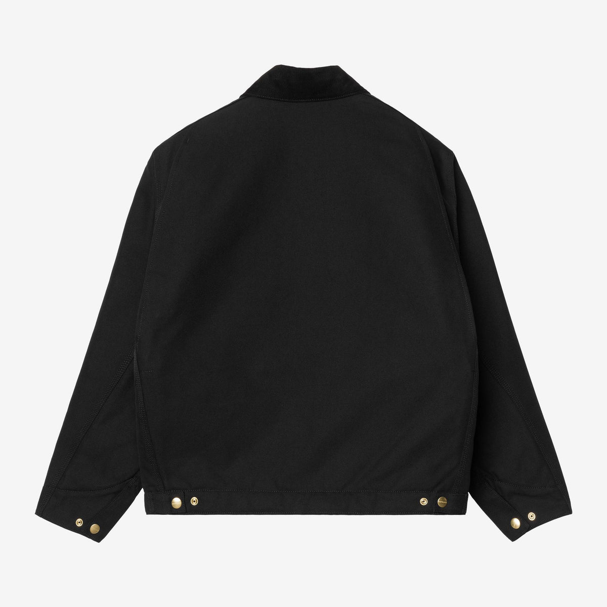Carhartt WIP OG Detroit Jacket - Black / Black, Rückansicht