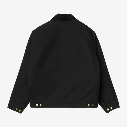 Carhartt WIP OG Detroit Jacket - Black / Black, Rückansicht