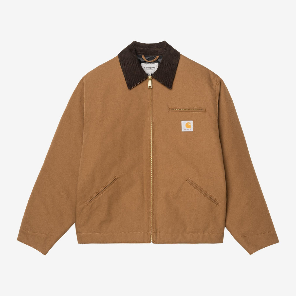 Carhartt WIP OG Detroit Jacket - WIP H Brown / Tobacco, Vorderansicht