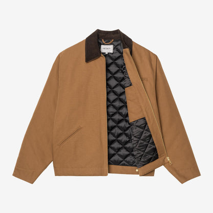 Carhartt WIP OG Detroit Jacket - WIP H Brown / Tobacco, Detailansicht