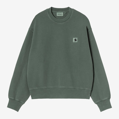 Carhartt WIP W´ Nelson Sweatshirt - Dark Scarab, Vorderansicht