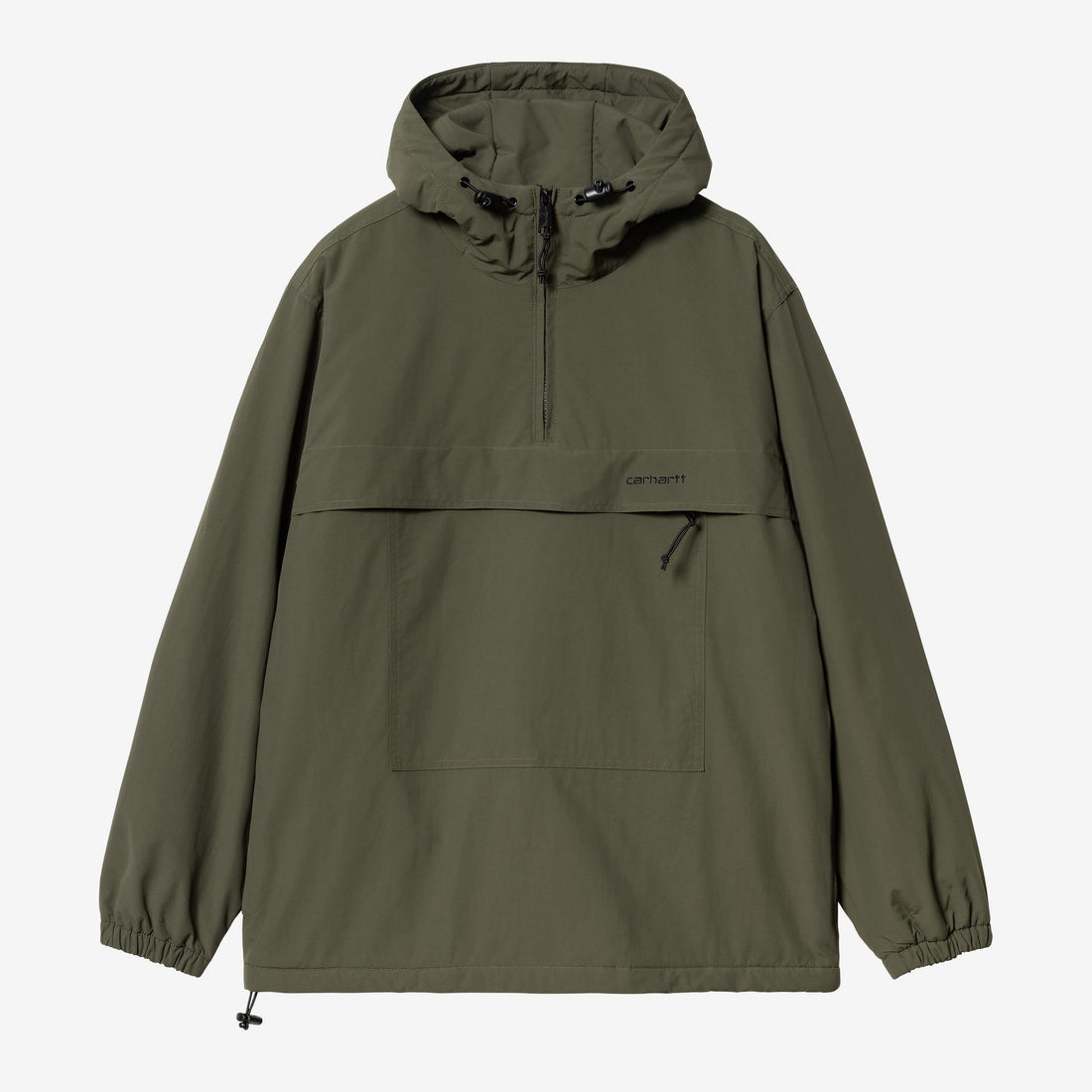 Carhartt WIP Windbreaker Pullover - Cypress / Black, Vorderansicht