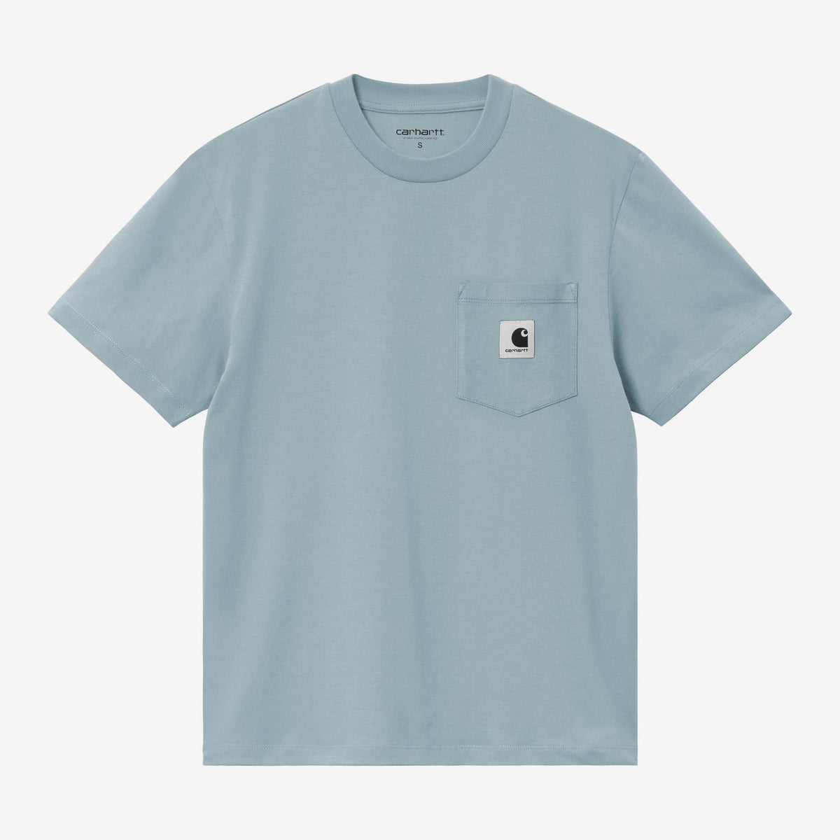 Carhartt WIP W´ Pocket T-Shirt - Citadel, Vorderansicht