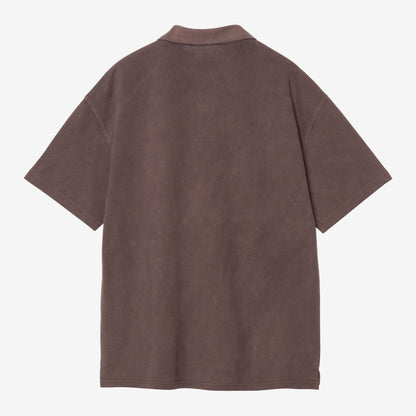 Carhartt WIP S/S Wayne Polo - Palisander, Rückansicht