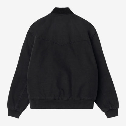 Carhartt WIP OG Santa Fe Jacket - Black / Black, Rückansicht