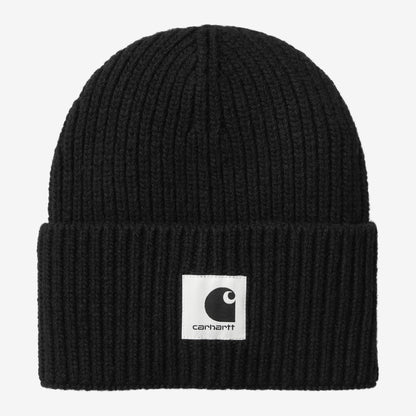Carhartt WIP W´ Mira Beanie - Black, Vorderansicht