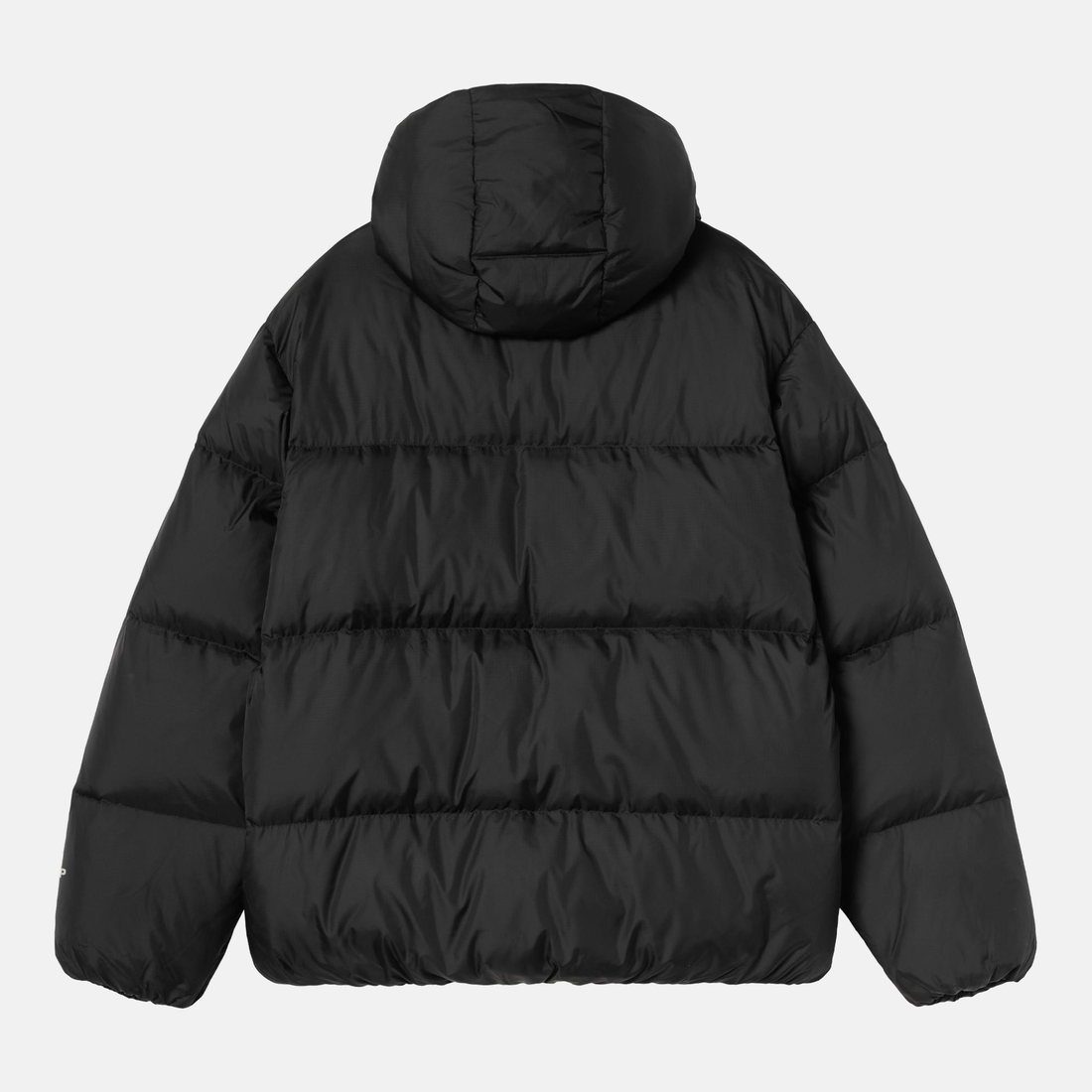 Carhartt WIP Ardon Jacket - Black / Shady Grey – Rückansicht
