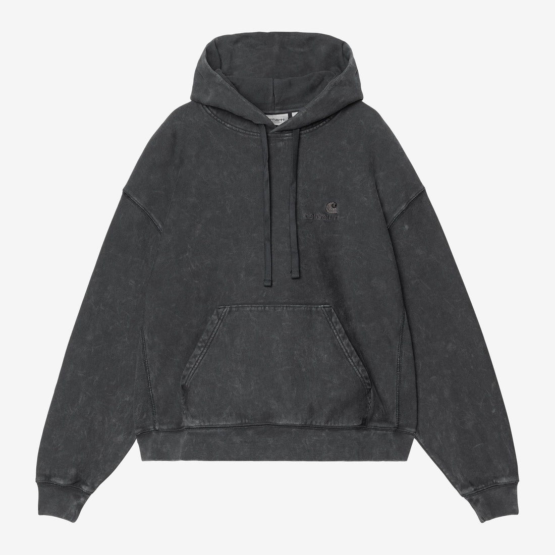 Carhartt WIP W´ Hooded Lambert Sweat - Black, Vorderansicht