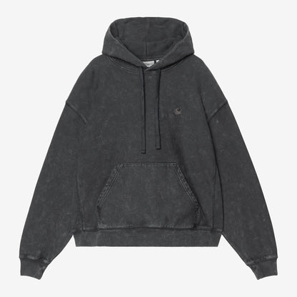 Carhartt WIP W´ Hooded Lambert Sweat - Black, Vorderansicht