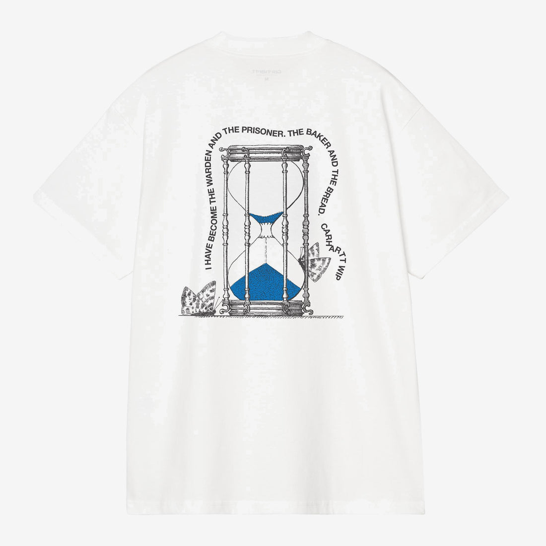 Carhartt WIP Hourglass T-Shirt - White, Rückansicht