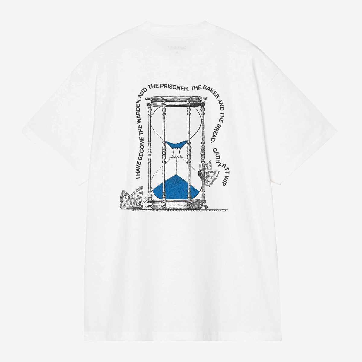 Carhartt WIP Hourglass T-Shirt - White, Rückansicht