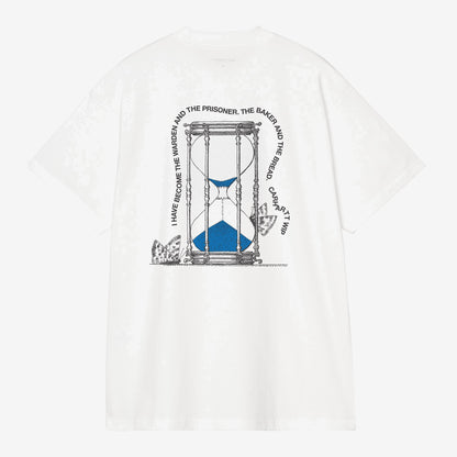 Carhartt WIP Hourglass T-Shirt - White, Rückansicht