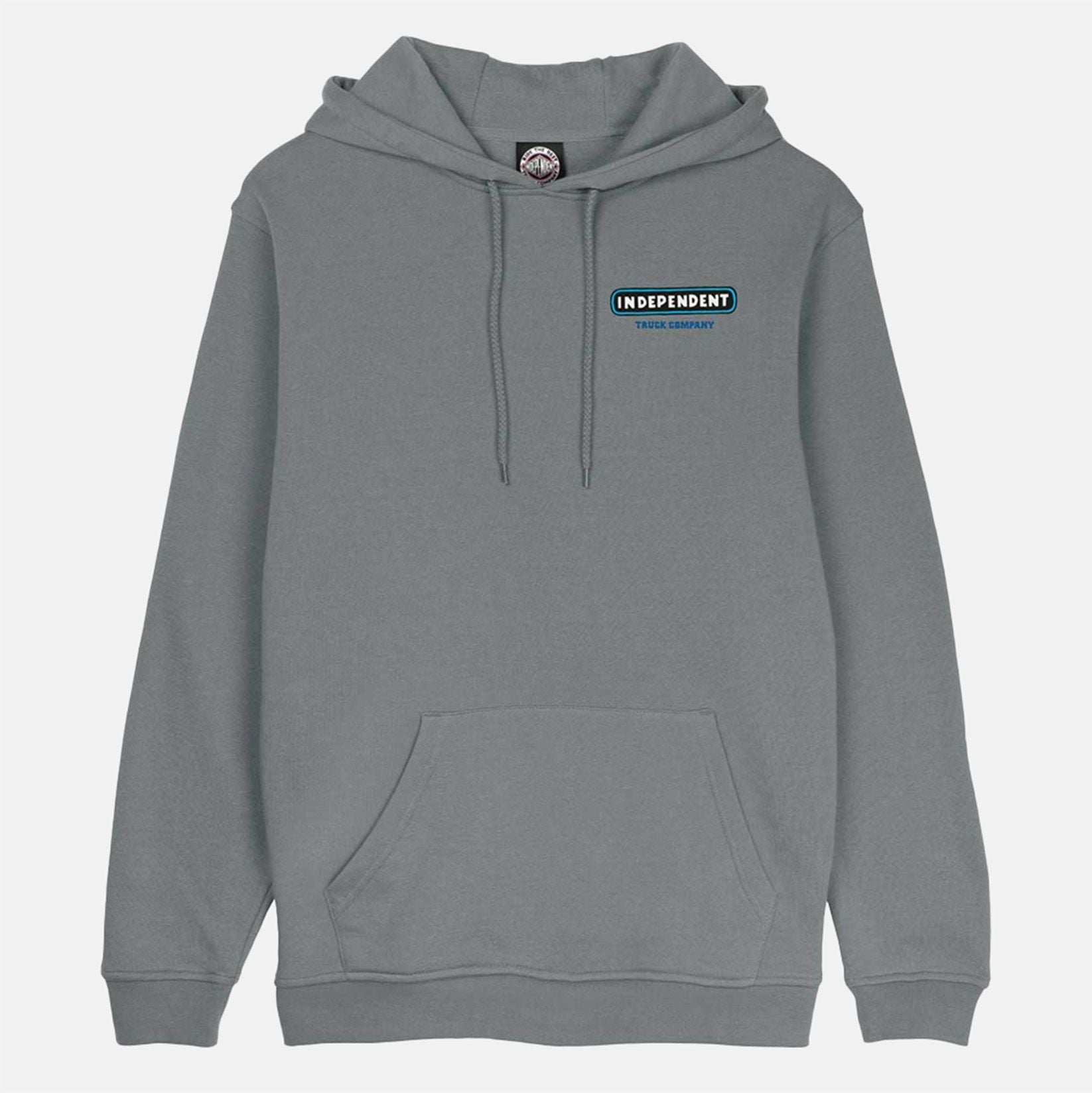 Independent ITC Stained Hoodie - Charcoal Grau Bild 2