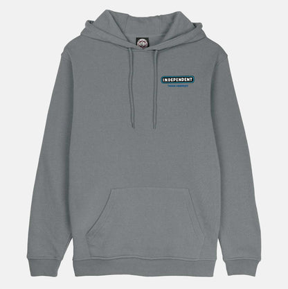 Independent ITC Stained Hoodie - Charcoal Grau Bild 2