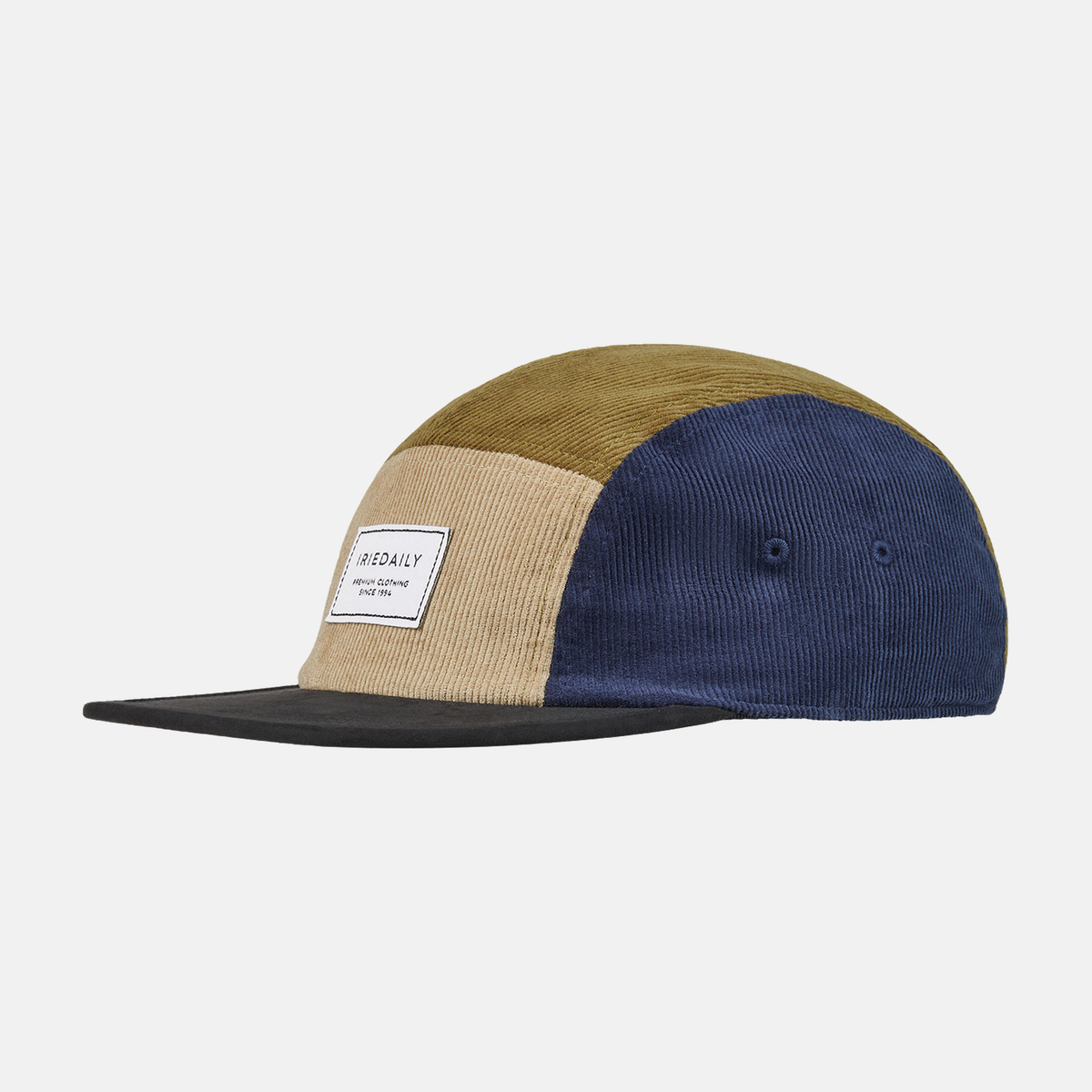 Iriedaily Corvin 5 Panel Cap Olive Navy