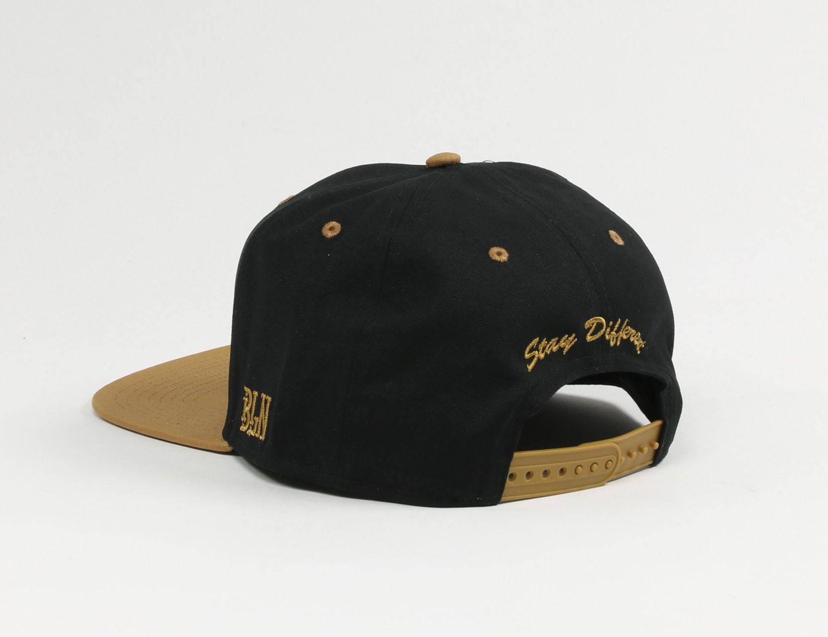 Iriedaily Daily Contra Snapback Cap - Black - Blowout Skateshop