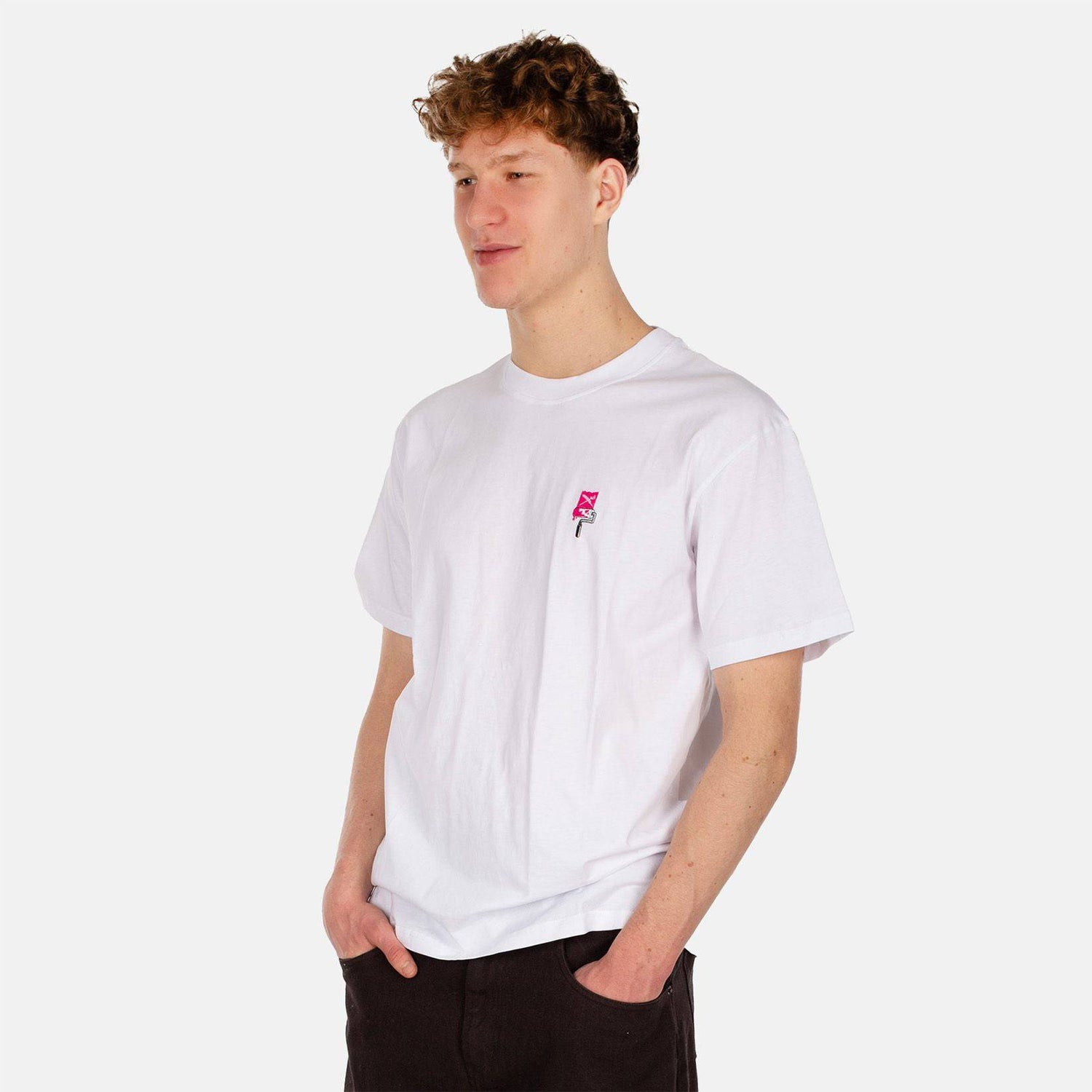 Iriedaily Flag Roller T-Shirt - White - Blowout Skateshop